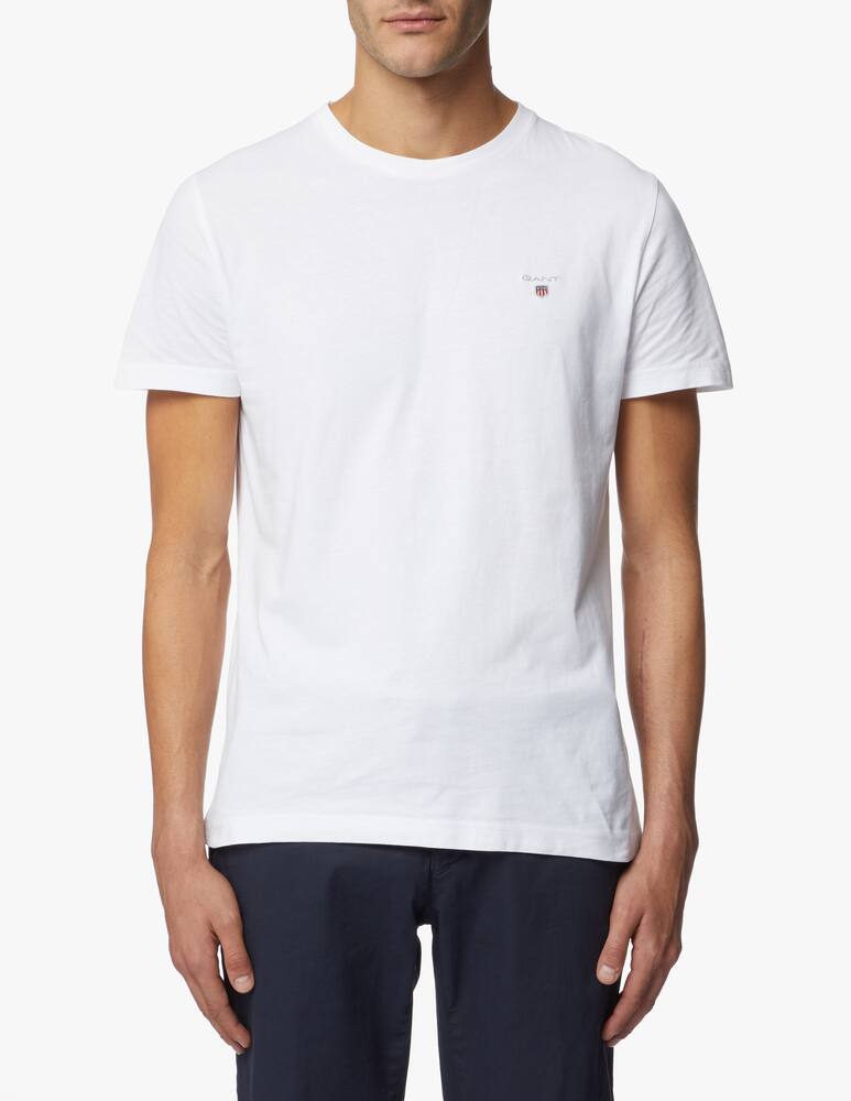 Gant Maglietta girocollo loghino original - immagine 4 Gant Maglietta girocollo loghino original - immagine 4