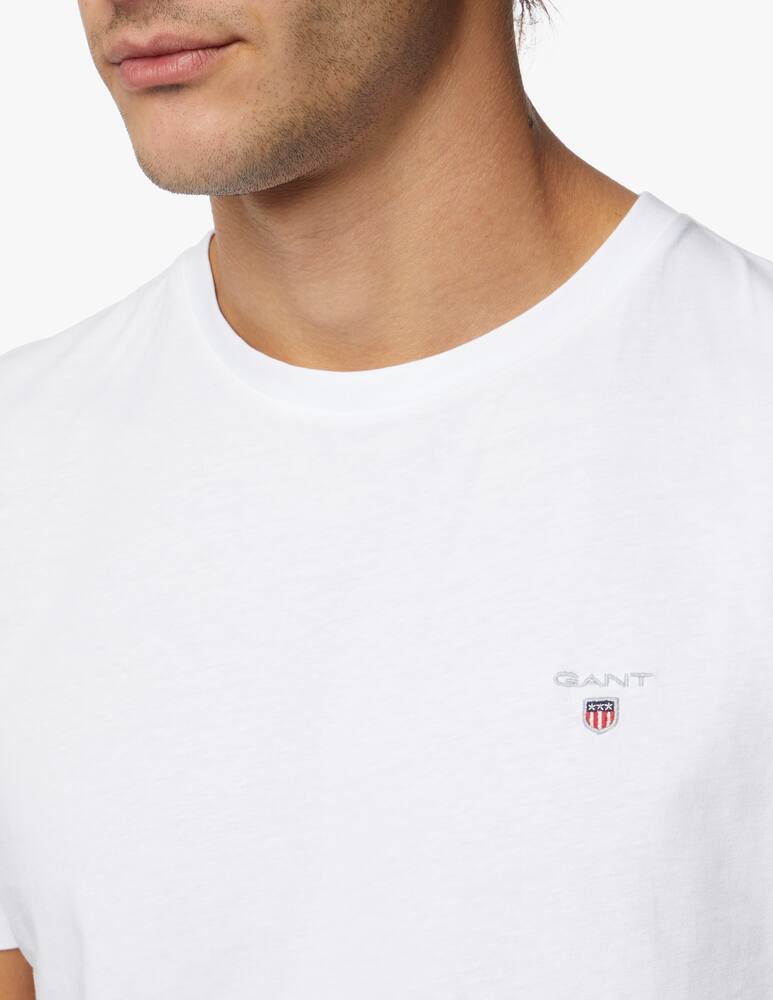 Gant Maglietta girocollo loghino original - immagine 5 Gant Maglietta girocollo loghino original - immagine 5