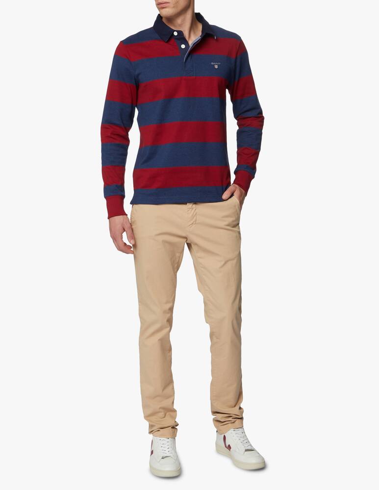 rinascente Gant Long sleeve cotton polo shirt