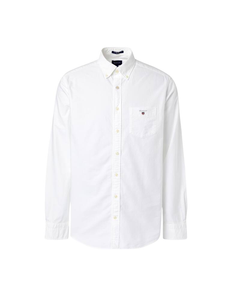 rinascente Gant Camicia manica lunga regular oxford tu - bianco