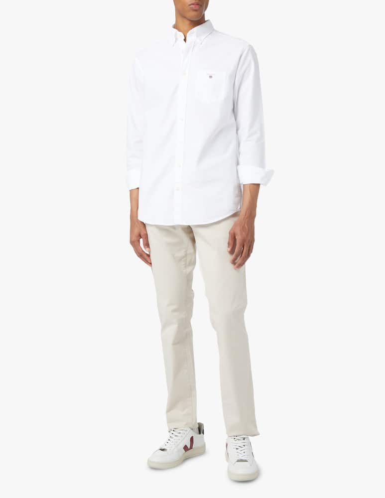 rinascente Gant Camicia manica lunga regular oxford tu - bianco