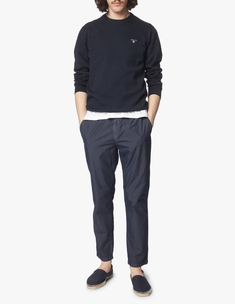 rinascente Gant Maglia girocollo cotone rasato - blu