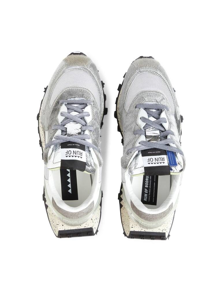 rinascente Run Of Sneaker in pelle Alluminio