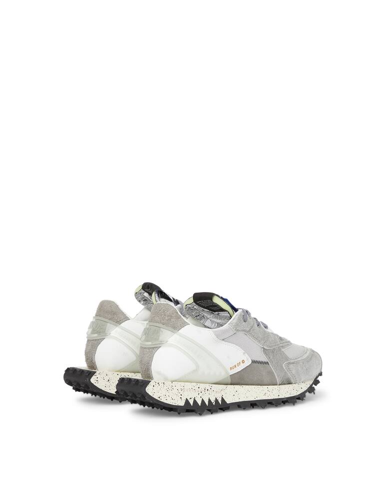 rinascente Run Of Sneaker in pelle Alluminio