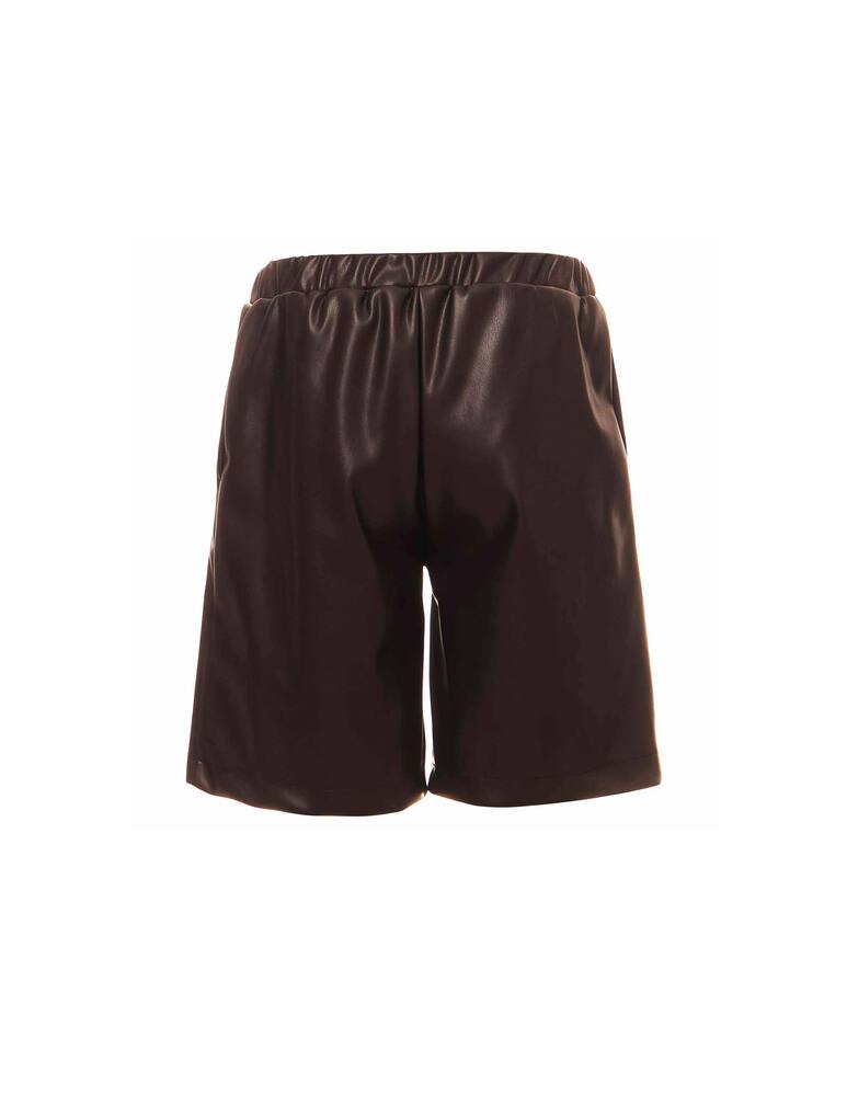 rinascente MSGM Pantaloni corti in similpelle