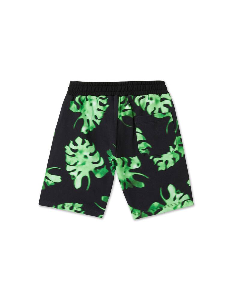 rinascente MSGM Pantaloni corti in cotone over fit - Verde