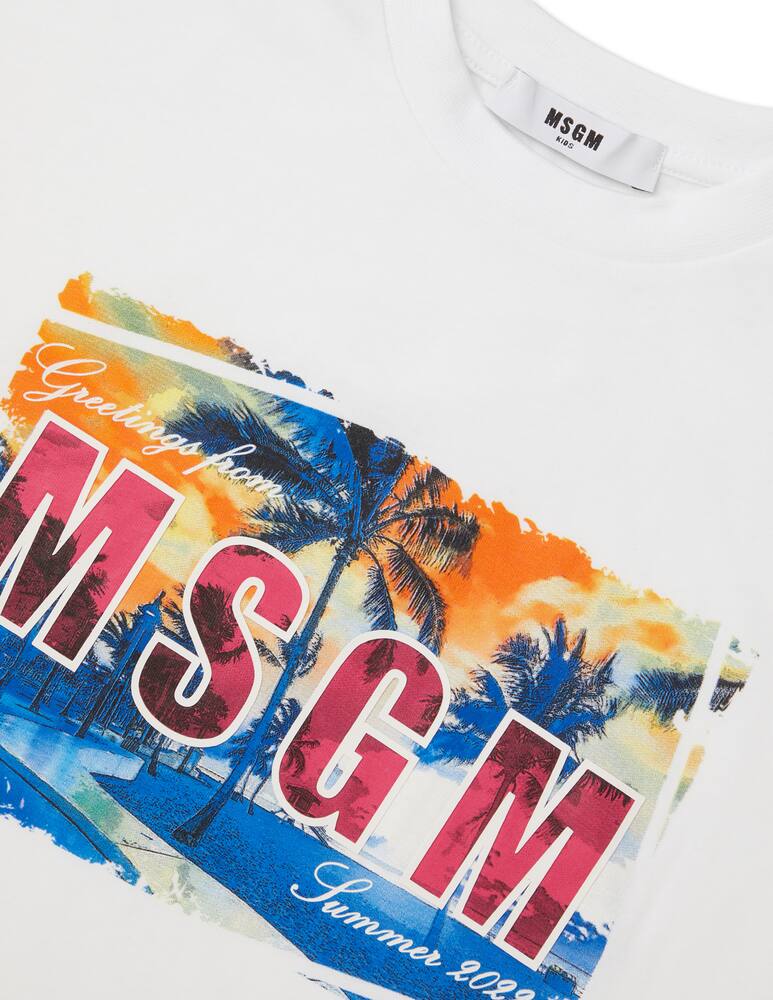 rinascente MSGM Jersey short sleeve t-shirt - Bianco