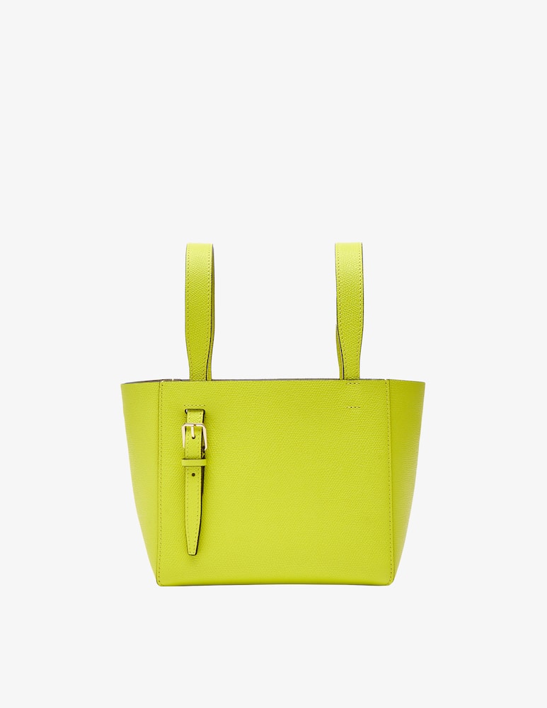 rinascente Valextra Borsa a secchiello mini in pelle