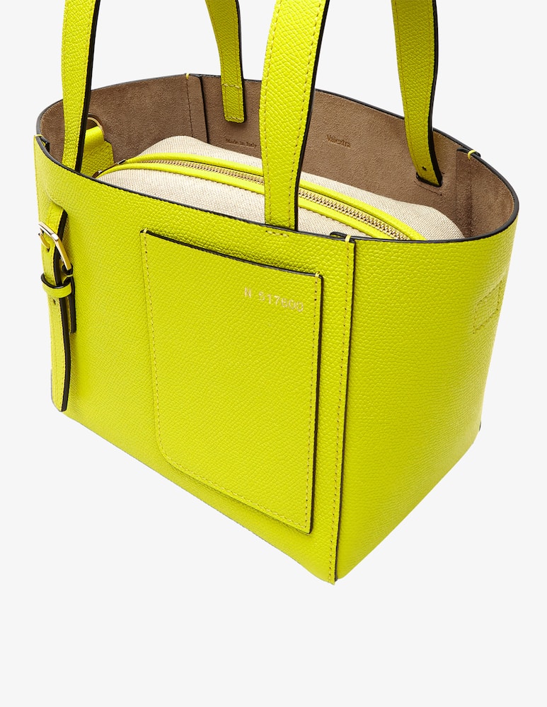 rinascente Valextra Borsa a secchiello mini in pelle