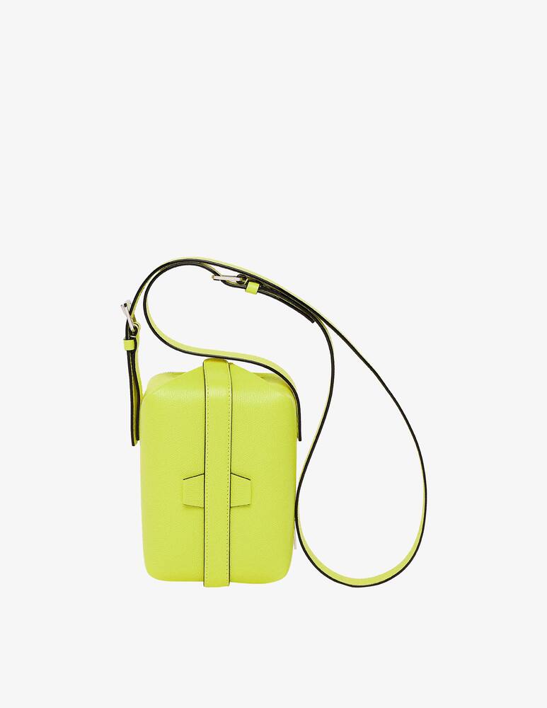 rinascente Valextra Tric Trac leather crossbody bag