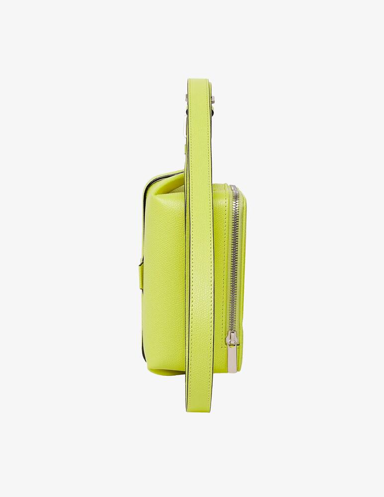 rinascente Valextra Tric Trac leather crossbody bag