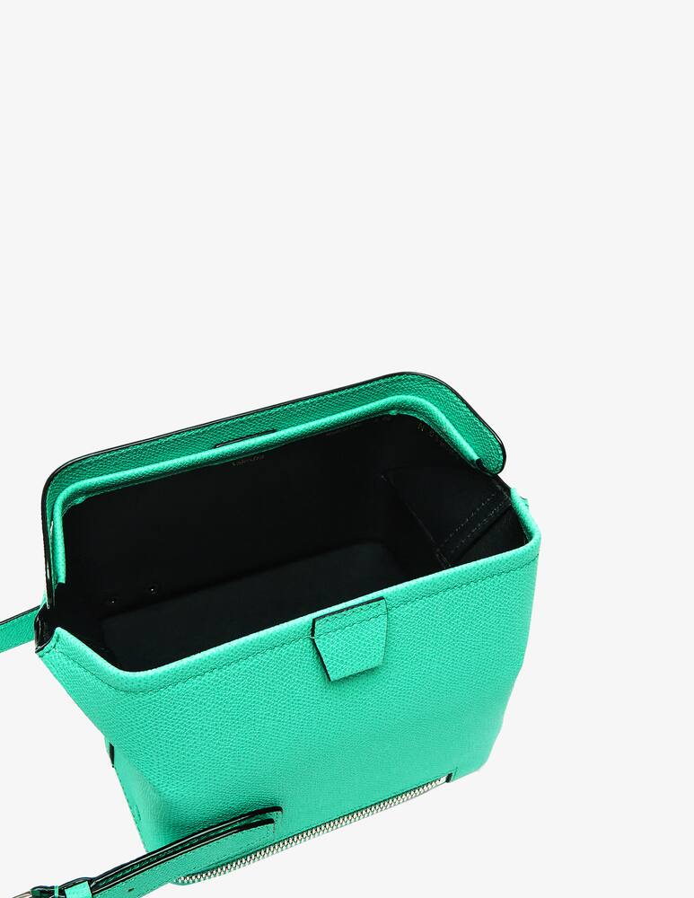 rinascente Valextra Tric Trac leather crossbody bag