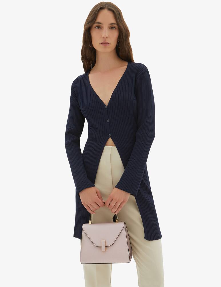 rinascente Valextra Borsa a mano mini in pelle Iside - Nude
