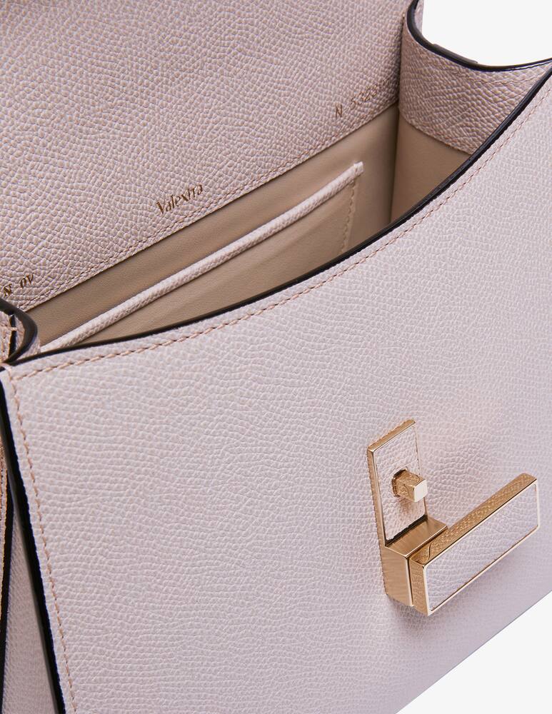 rinascente Valextra Borsa a mano mini in pelle Iside - Nude