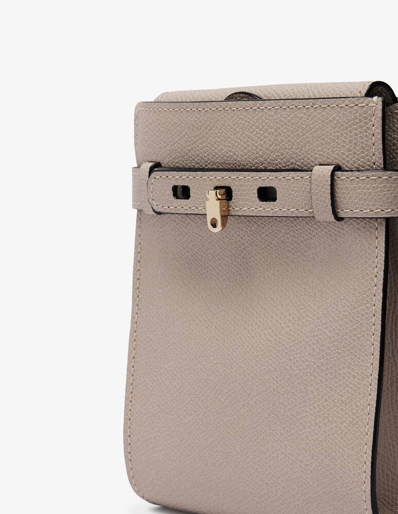 rinascente Valextra Brera B-tracollina slim crossbody micro bag