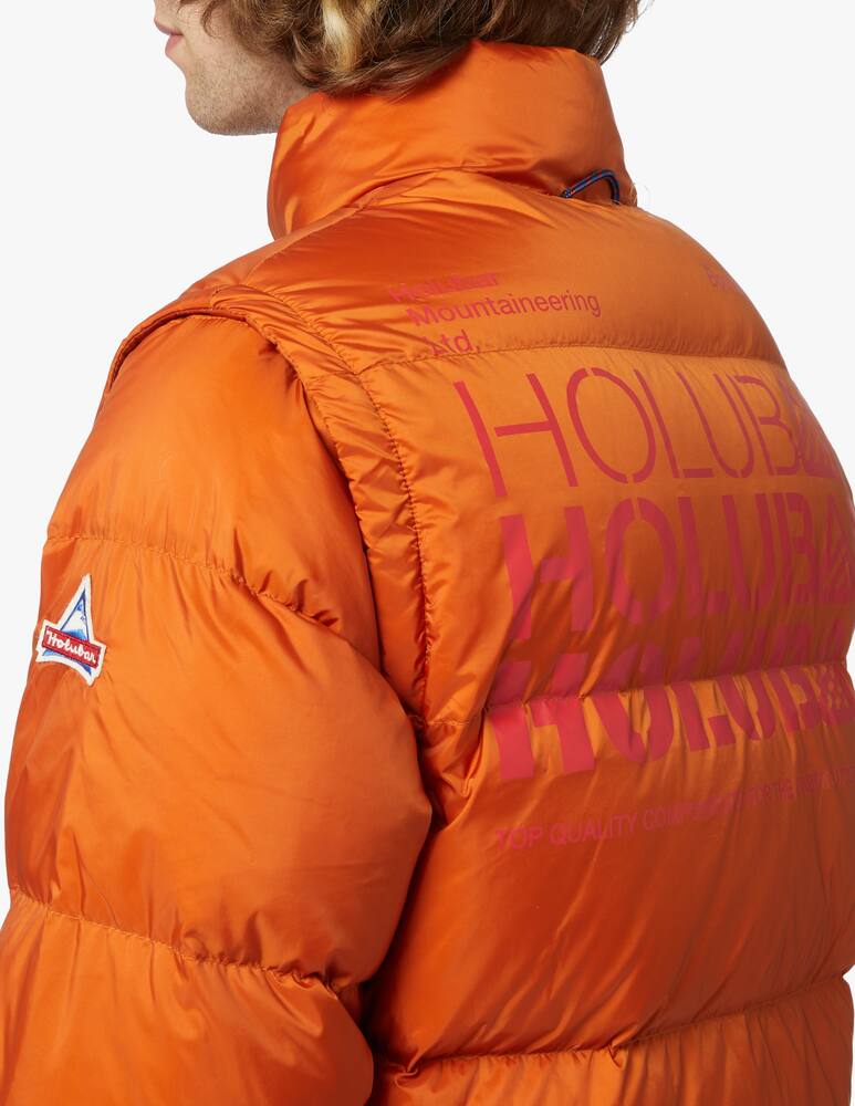 rinascente Holubar Print mustang down jacket