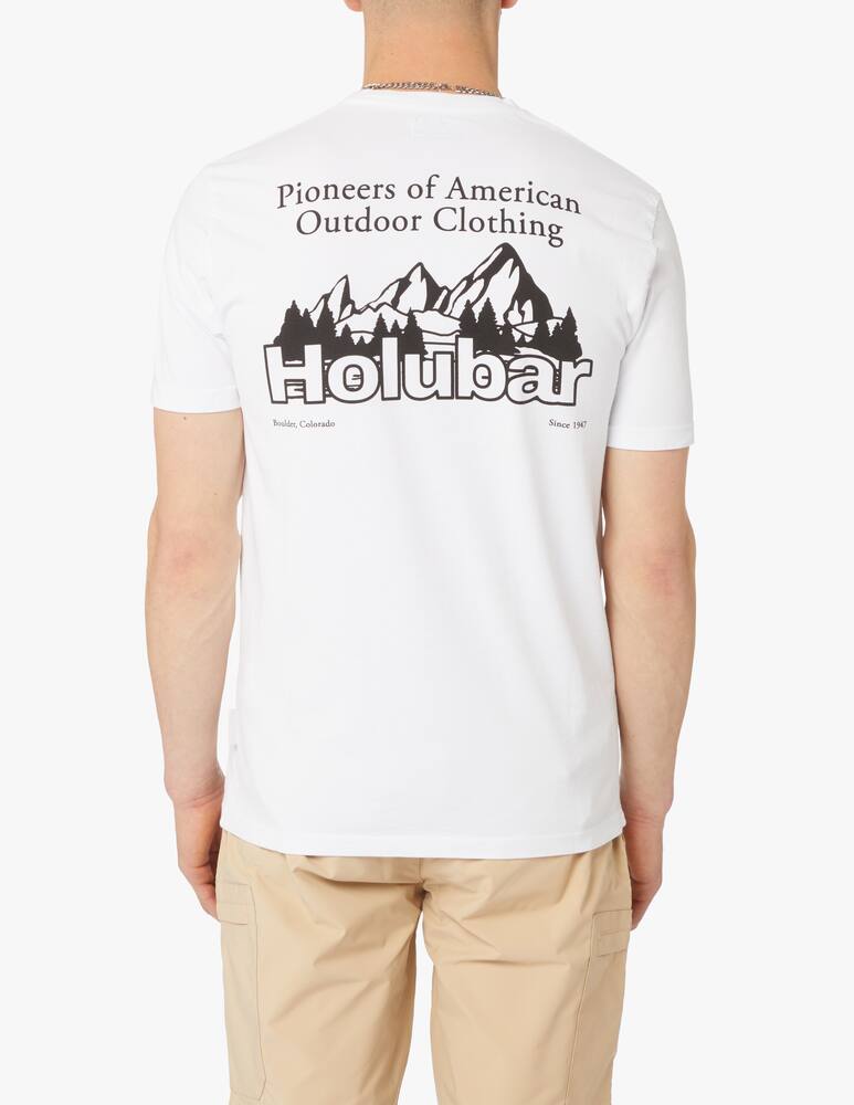 rinascente Holubar T-shirt mountain jj20 - white
