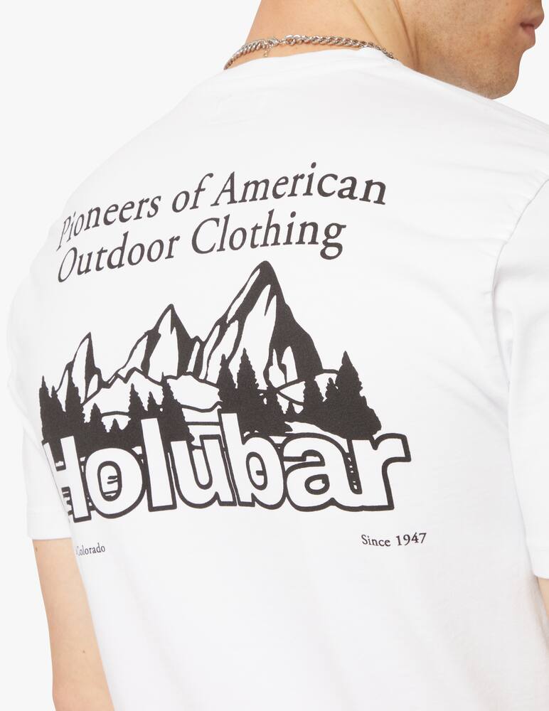 rinascente Holubar T-shirt mountain jj20 - white