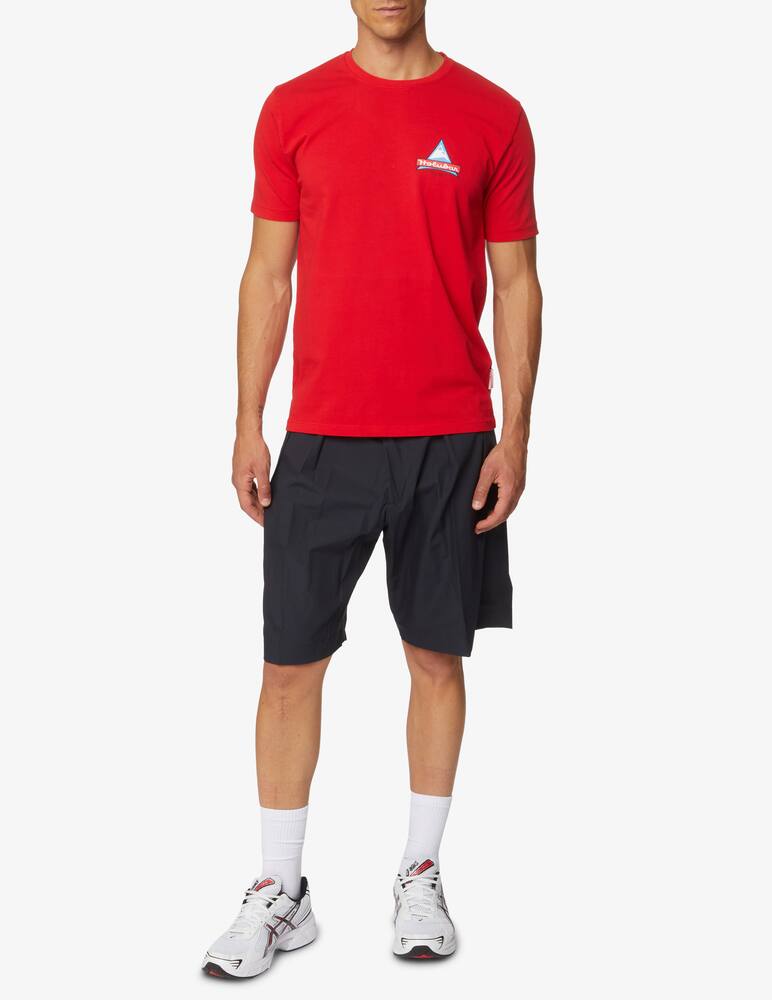 rinascente Holubar Maglietta manica corta con logo jj20 - rosso