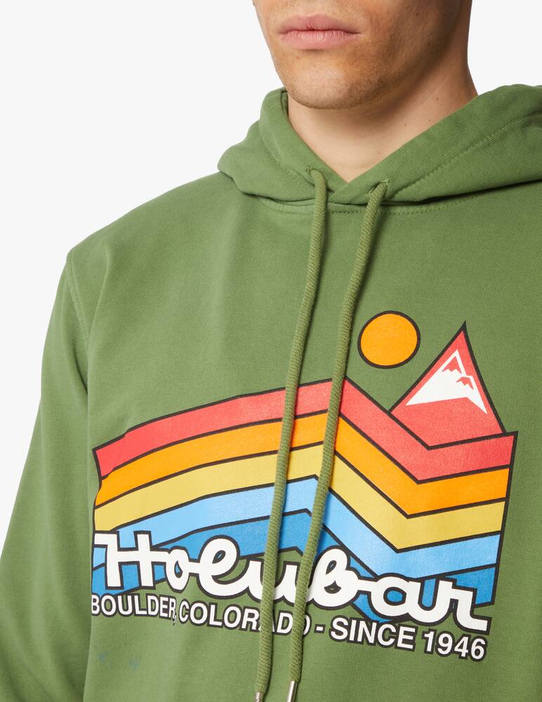 rinascente Holubar Rainbow hoodie jj20 - olive