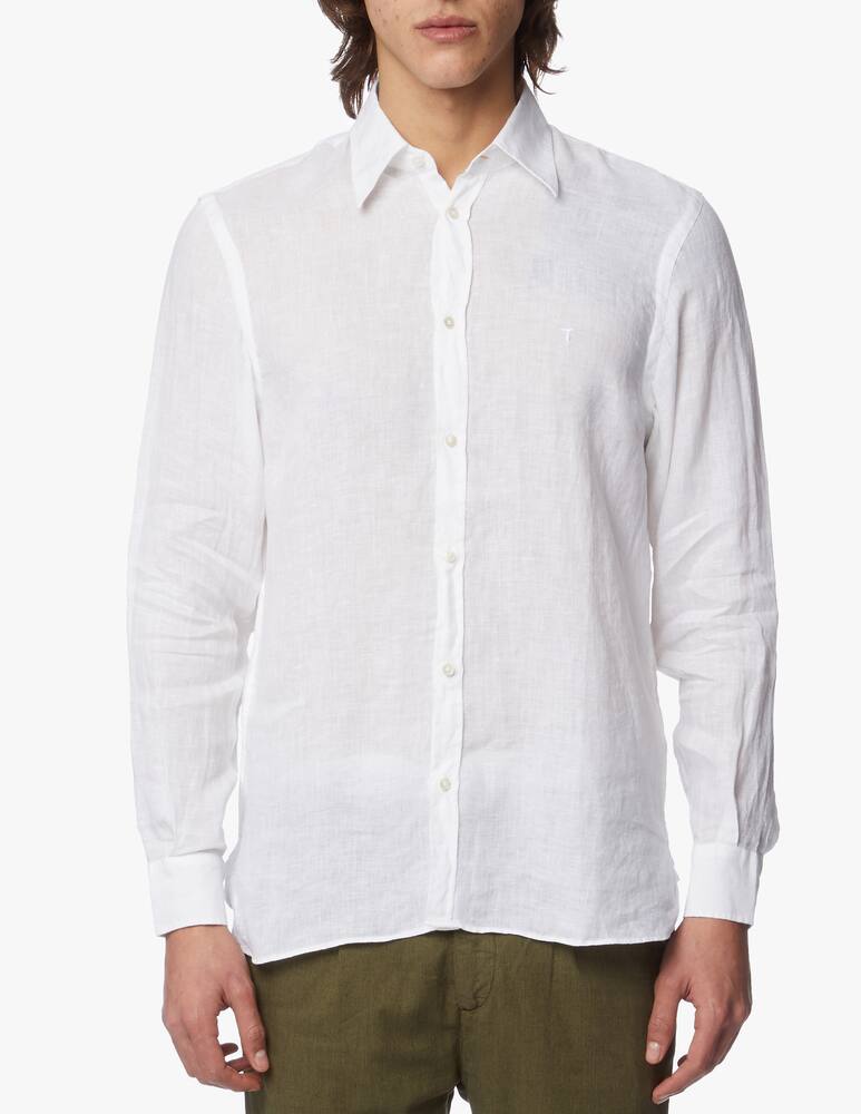 rinascente Trussardi Camicia close fit dyed yarn