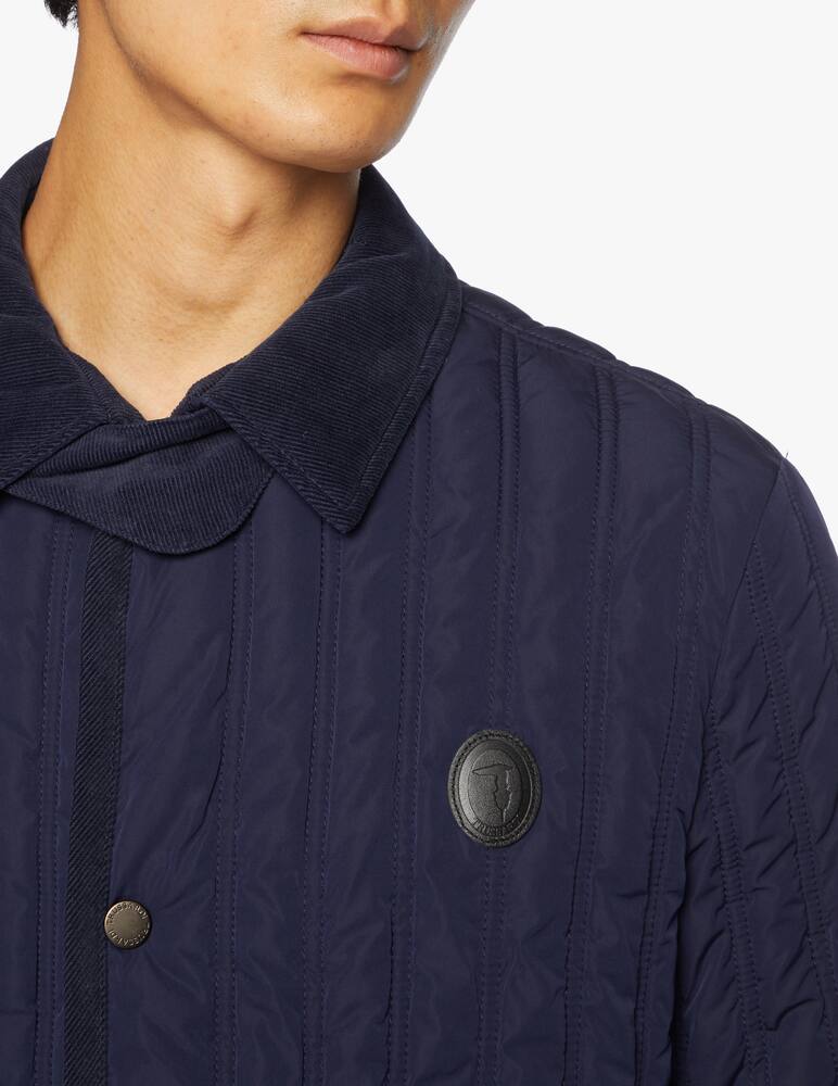 rinascente Trussardi Quilted soft memory fabric jacket