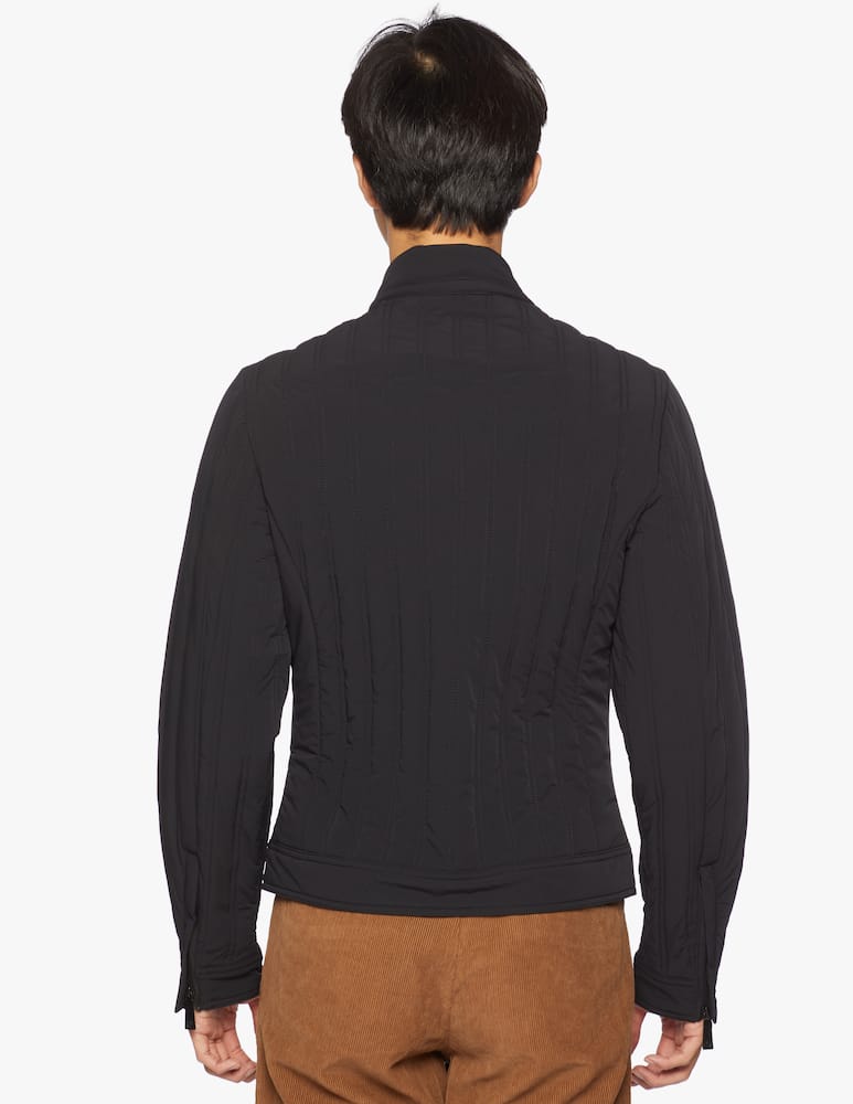 rinascente Trussardi Slim fit down jacket in stretch matte nylon