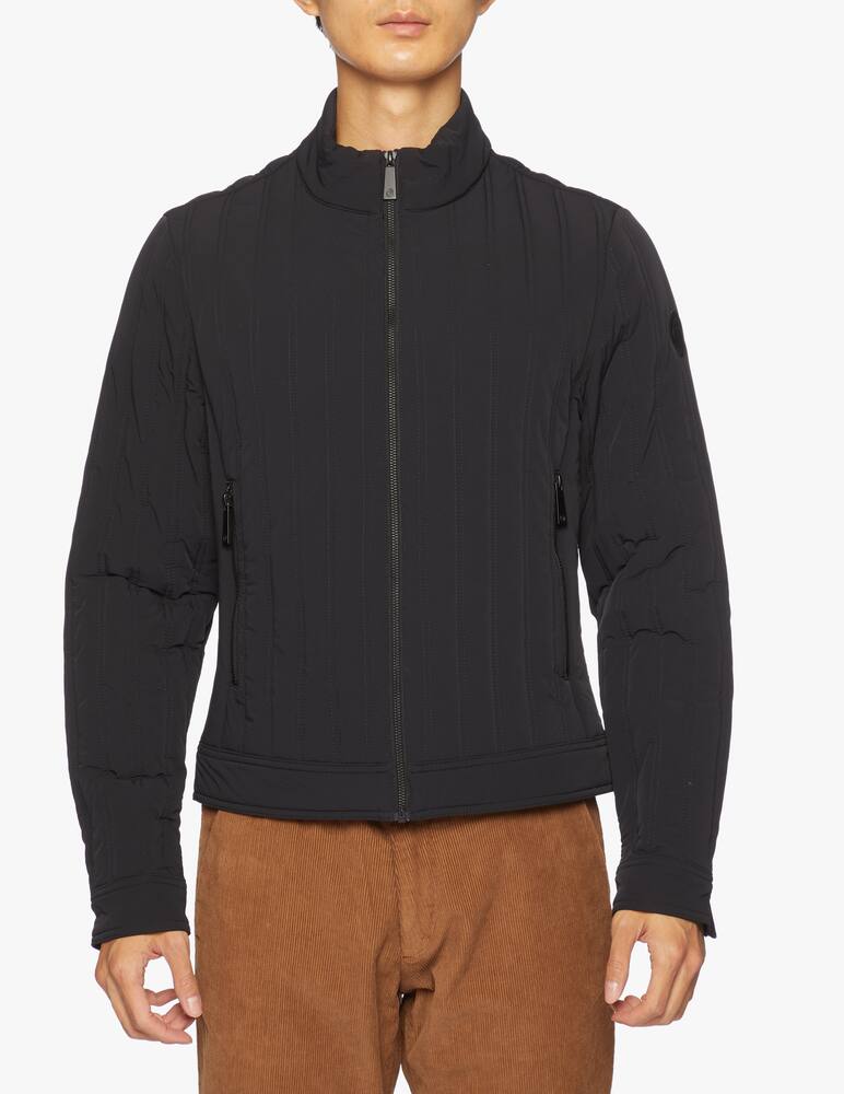 rinascente Trussardi Slim fit down jacket in stretch matte nylon