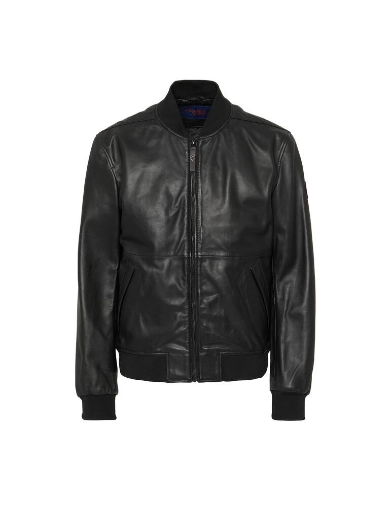 rinascente Trussardi Bomber jacket in pelle soft touch
