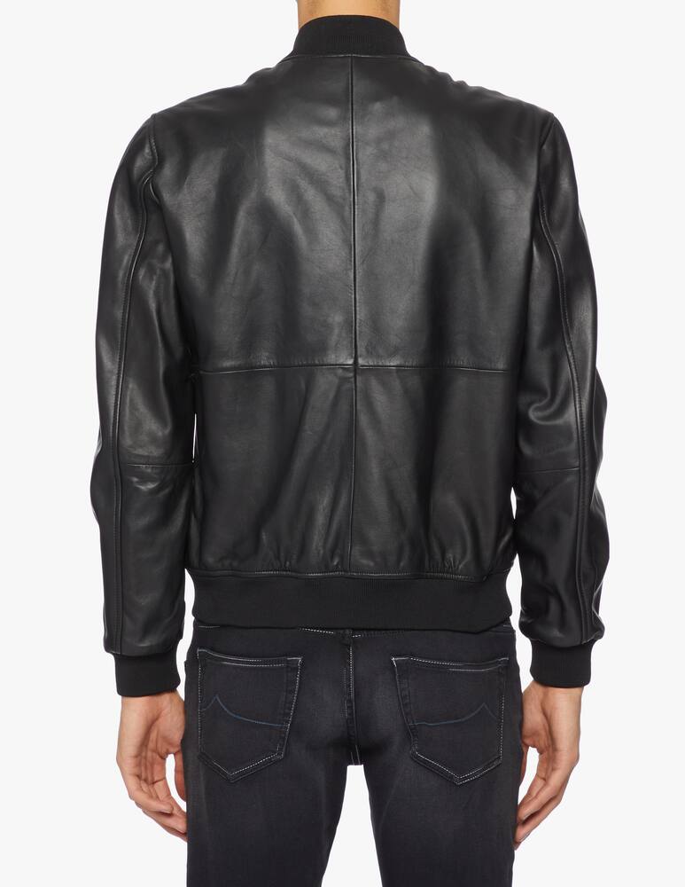 rinascente Trussardi Bomber jacket in pelle soft touch