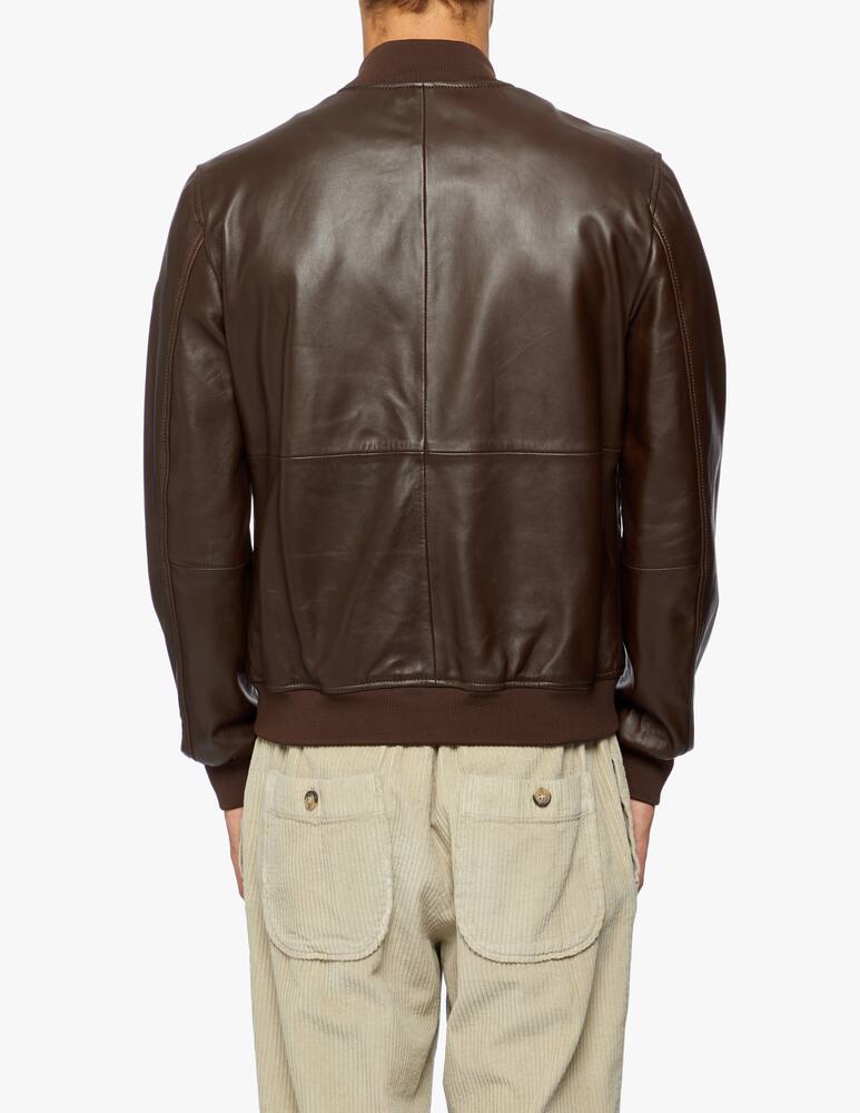 rinascente Trussardi Bomber jacket in pelle soft touch