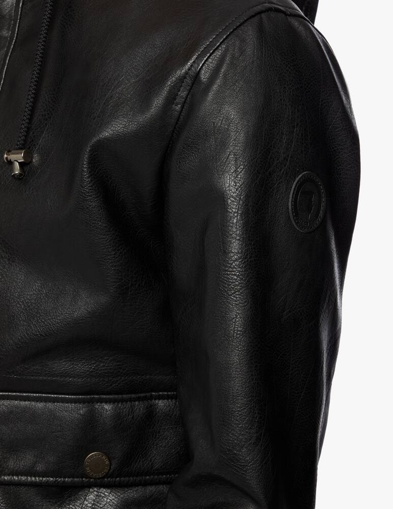 rinascente Trussardi Giubbotto con cappuccio in similpelle