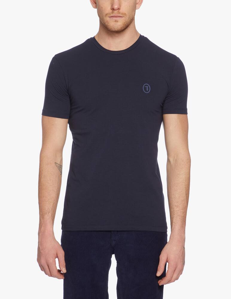 rinascente Trussardi T-shirt basica slim fit in jersey
