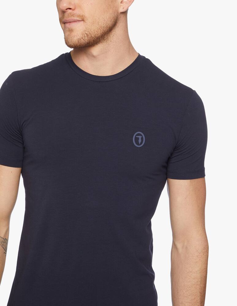 rinascente Trussardi T-shirt basica slim fit in jersey