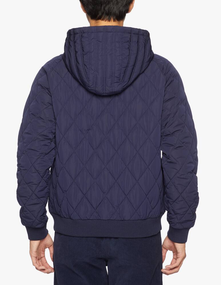 rinascente Trussardi Quilted fabric jacket with hood