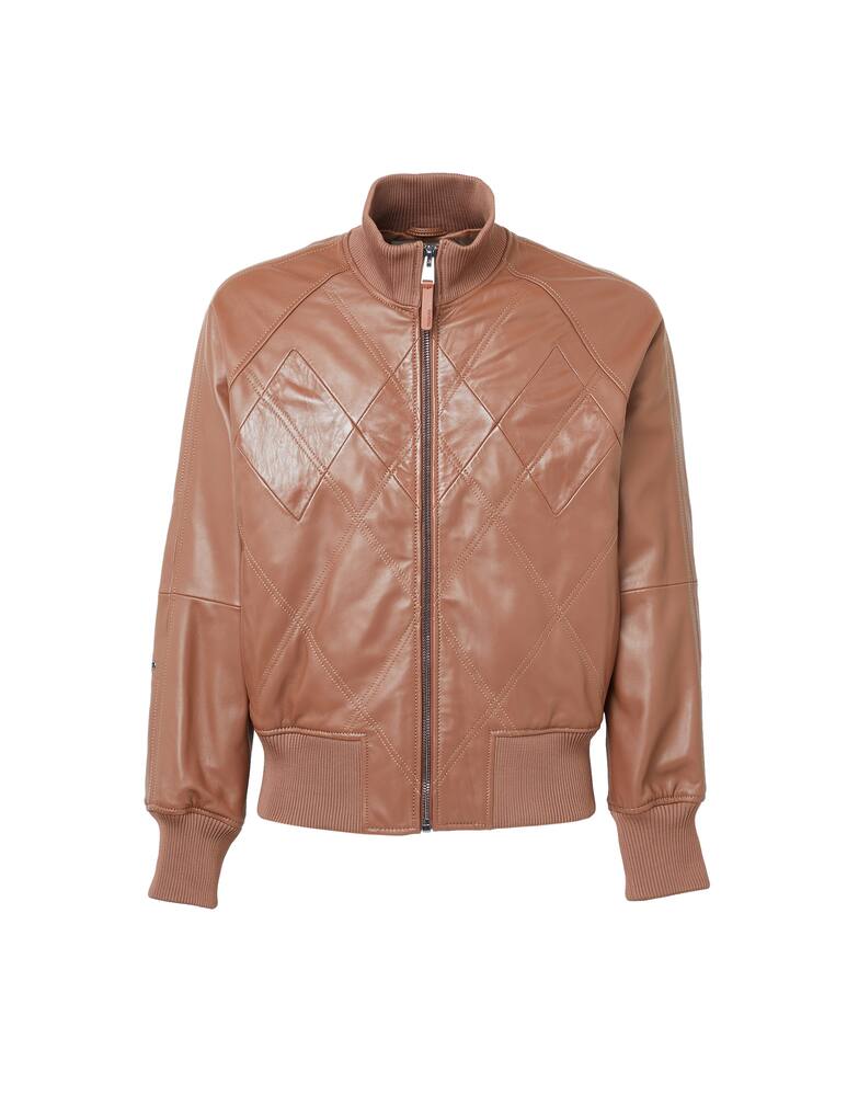 rinascente Trussardi Bomber in pelle soft touch