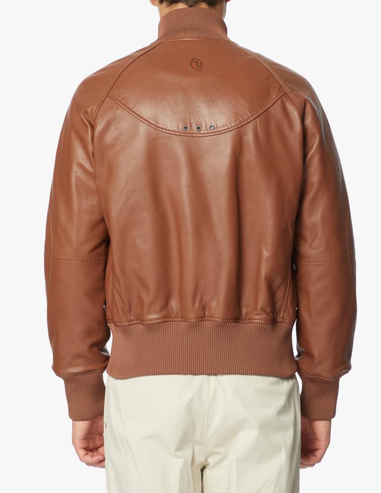 rinascente Trussardi Bomber in pelle soft touch