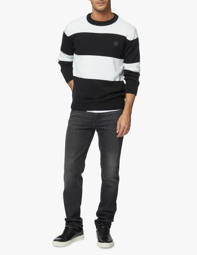 rinascente Trussardi Striped wool blend roundneck sweater