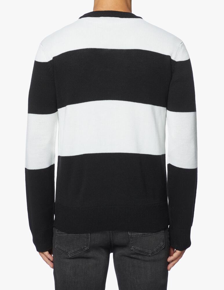 rinascente Trussardi Striped wool blend roundneck sweater