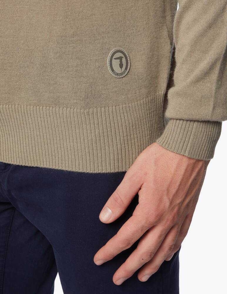 rinascente Trussardi Maglia girocollo regular in lana 