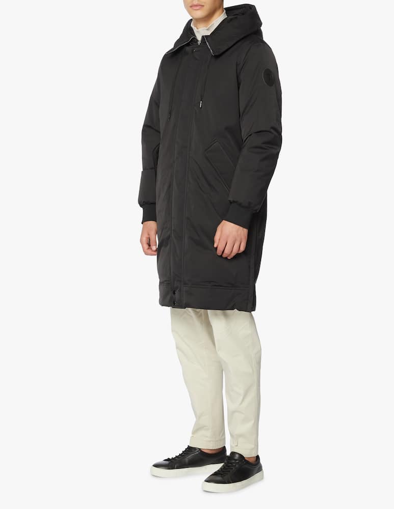 rinascente Trussardi Parka in tessuto tecnico satinato