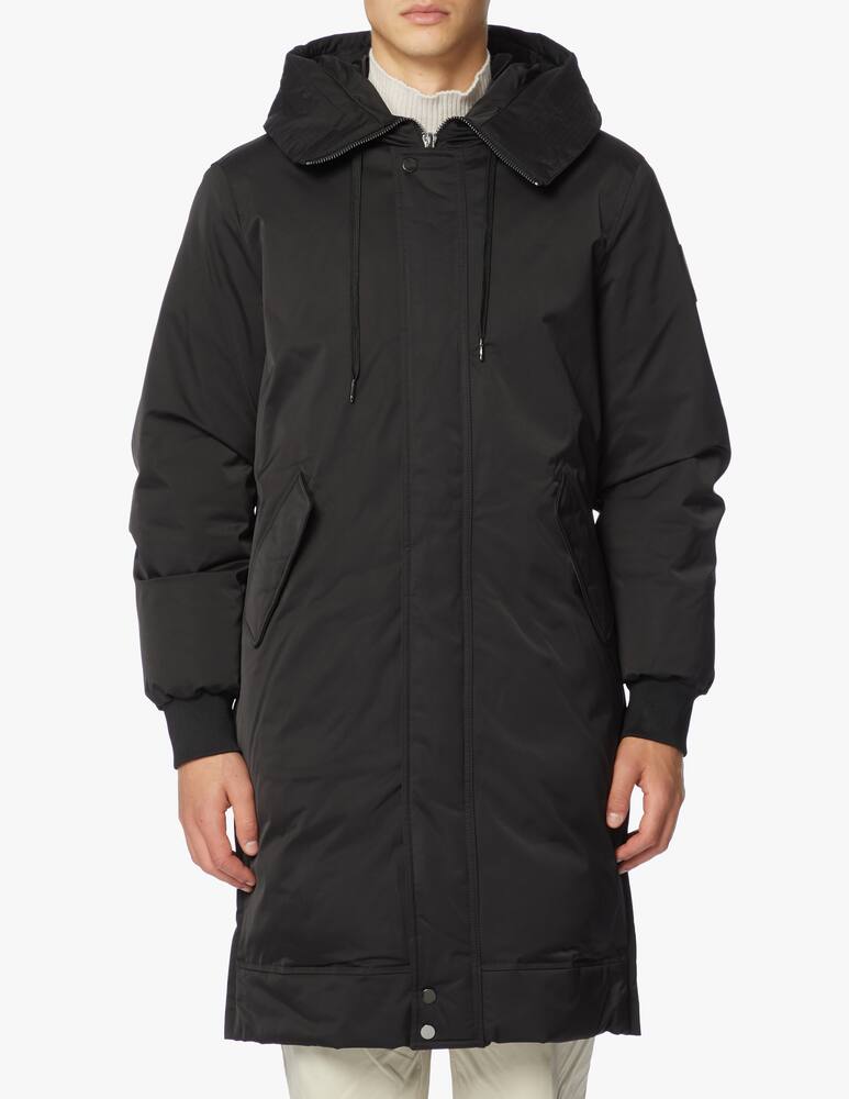 rinascente Trussardi Parka in tessuto tecnico satinato