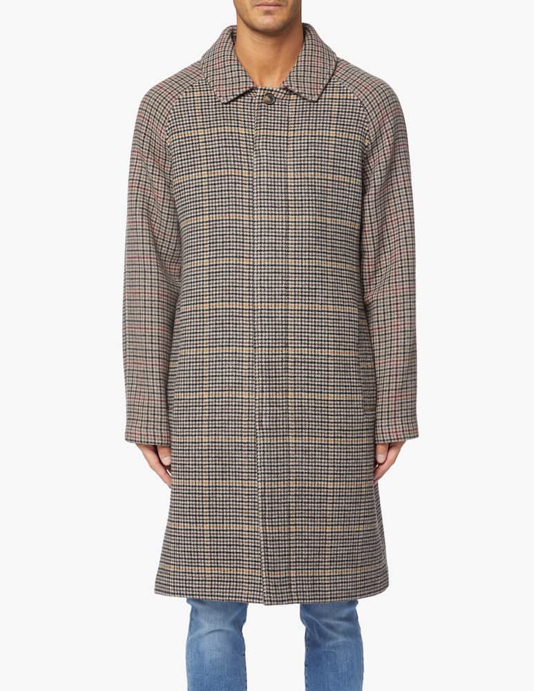 rinascente Trussardi Cappotto over con fantasia