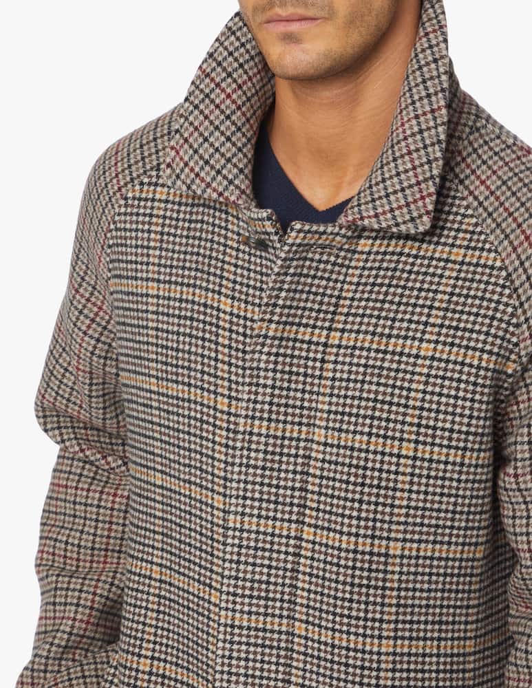 rinascente Trussardi Cappotto over con fantasia