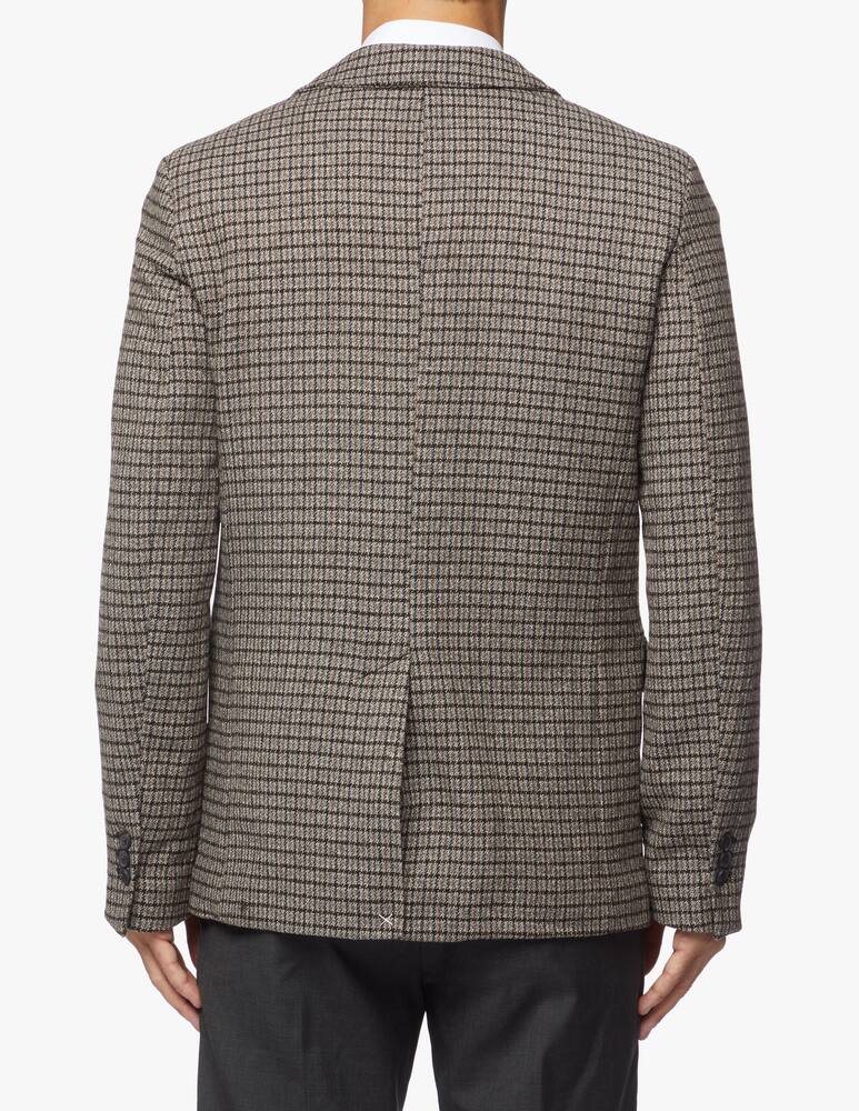 rinascente Trussardi Giacca blazer misto lana a quadri