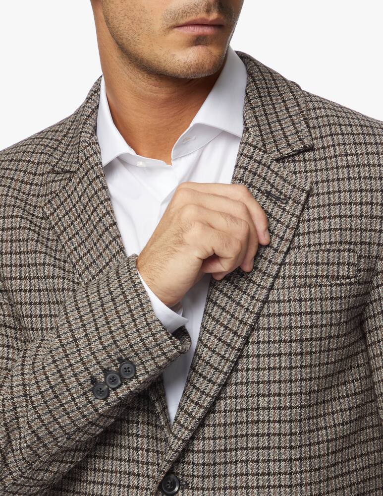 rinascente Trussardi Giacca blazer misto lana a quadri