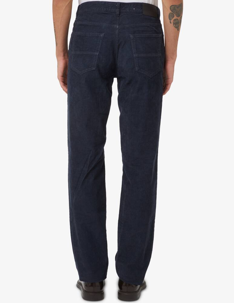 rinascente Trussardi Corduroy 5 pocket 380 pant - Blue