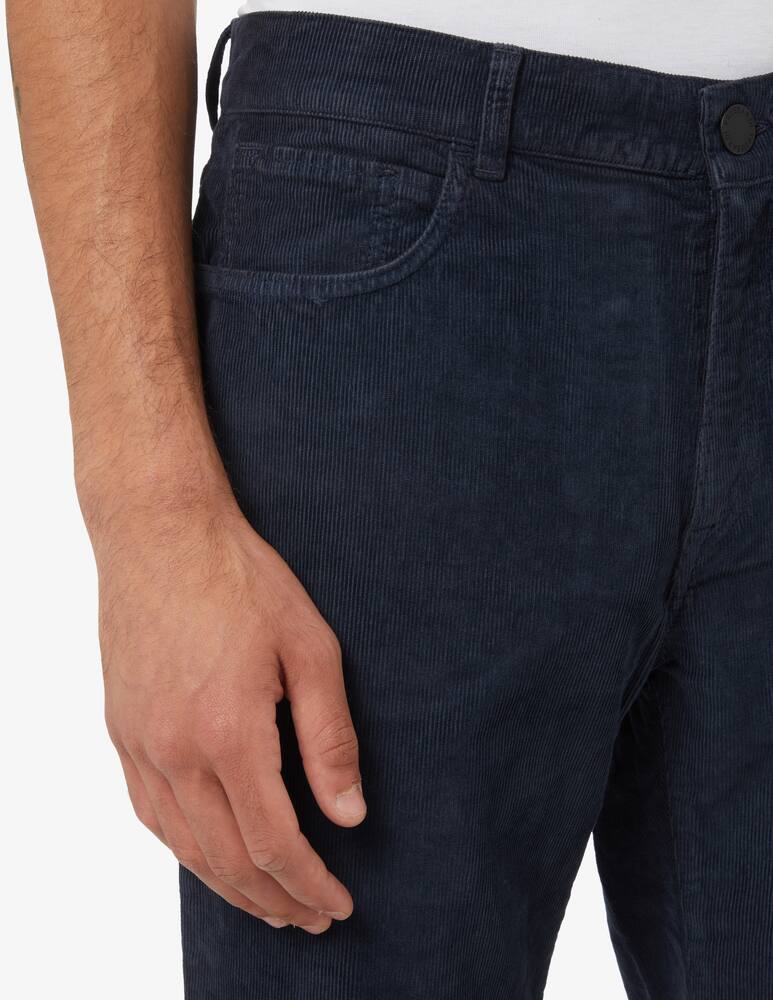 rinascente Trussardi Corduroy 5 pocket 380 pant - Blue