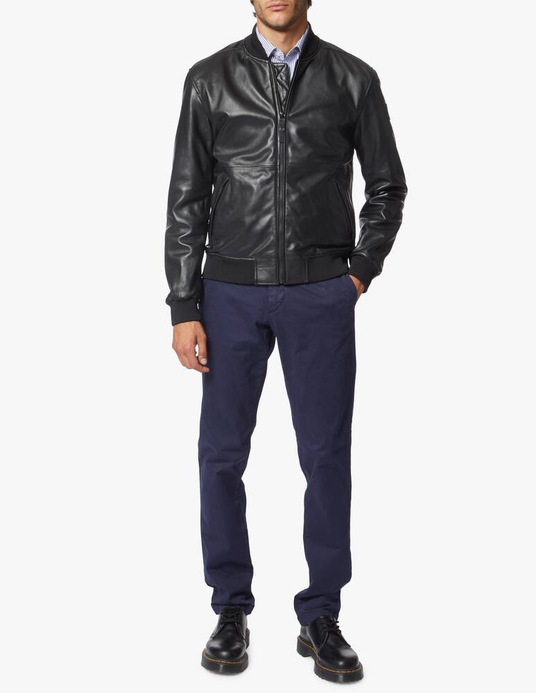 Trussardi Satin stretch aviator fit trousers - picture 2 Trussardi Satin stretch aviator fit trousers - picture 2