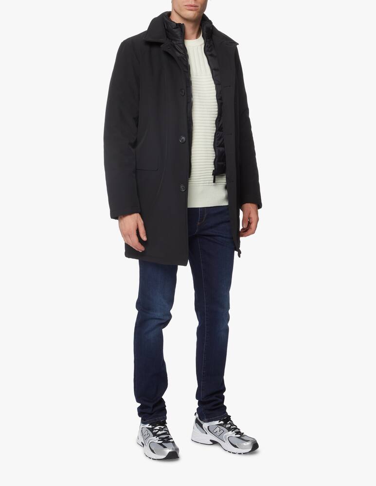 rinascente Trussardi Trench imbottito in tessuto tecnico